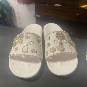 Customized croc slides